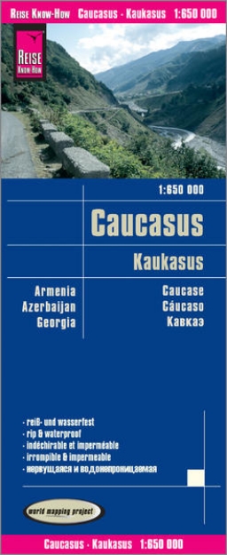 Bild von Reise Know-How Landkarte Kaukasus / Caucasus (1:650.000) : Armenien, Aserbaidschan, Georgien. 1:650'000