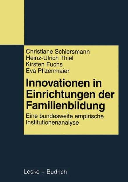 Bild zu Innovationen in Einrichtungen der Familienbildung (eBook)