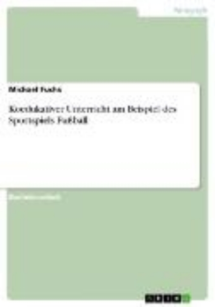 Bild von Koedukativer Unterricht am Beispiel des Sportspiels Fußball (eBook)