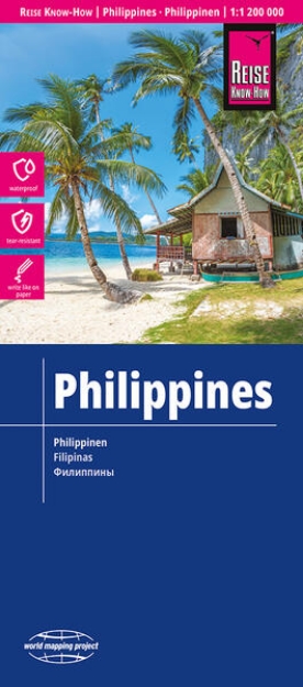 Bild von Reise Know-How Landkarte Philippinen / Philippines (1:1.200.000). 1:1'200'000