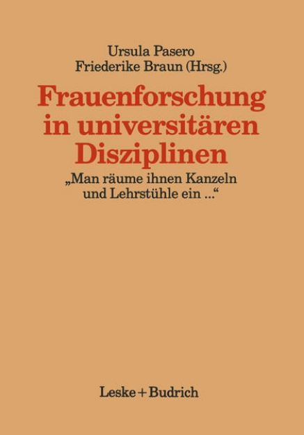 Bild von Frauenforschung in universitären Disziplinen (eBook)