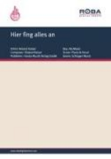 Bild von Hier fing alles an (eBook)