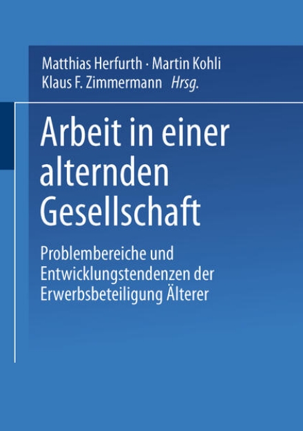 Bild von Arbeit in einer alternden Gesellschaft (eBook)