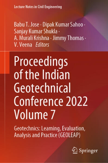 Bild von Proceedings of the Indian Geotechnical Conference 2022 Volume 7 (eBook)