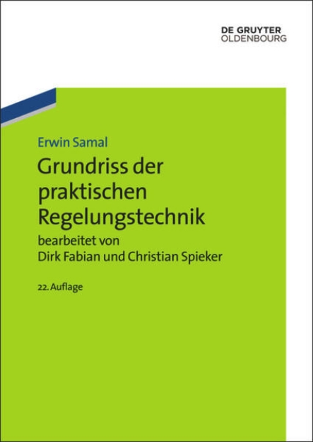 Bild von Grundriss der praktischen Regelungstechnik (eBook)