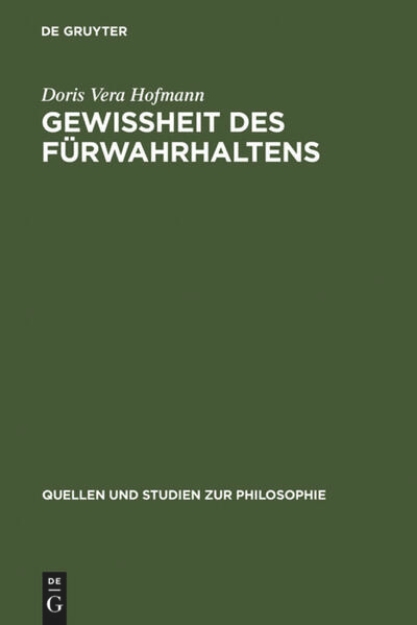 Bild von Gewißheit des Fürwahrhaltens (eBook)