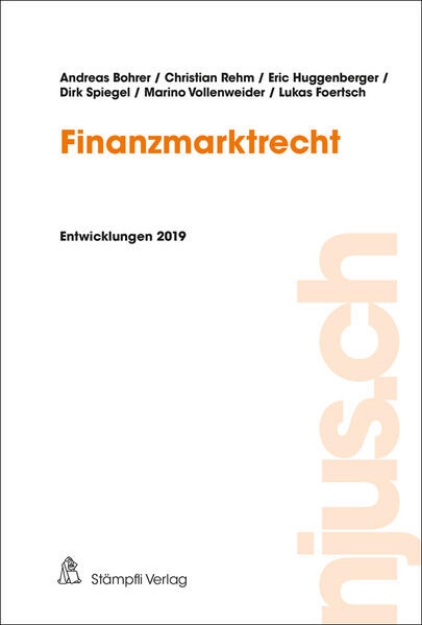 Bild von Finanzmarktrecht, Entwicklungen 2019 (eBook)