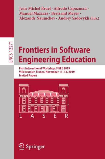 Bild von Frontiers in Software Engineering Education (eBook)