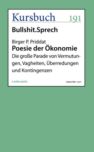 Bild von Poesie der Ökonomie (eBook)