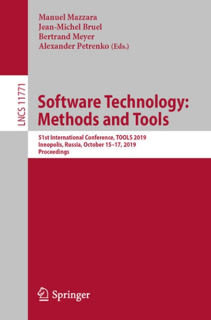 Bild von Software Technology: Methods and Tools (eBook)