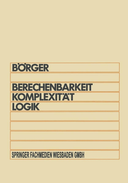 Bild von Berechenbarkeit, Komplexität, Logik (eBook)