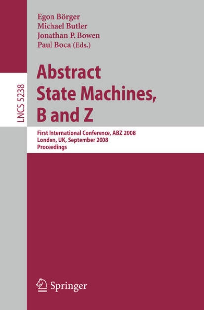 Bild von Abstract State Machines, B and Z (eBook)