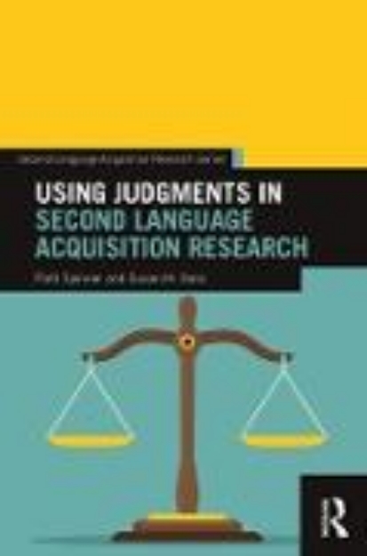 Bild von Using Judgments in Second Language Acquisition Research (eBook)