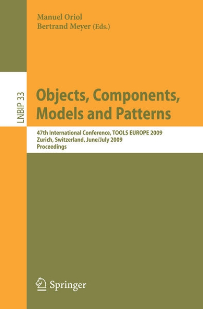 Bild von Objects, Components, Models and Patterns (eBook)