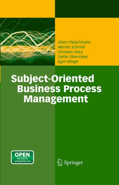 Bild von Subject-Oriented Business Process Management (eBook)