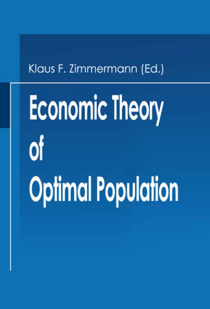 Bild von Economic Theory of Optimal Population (eBook)