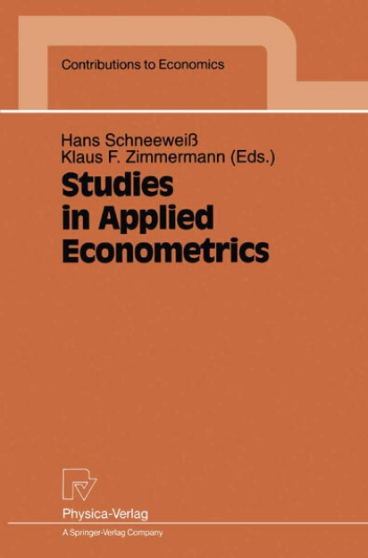 Bild von Studies in Applied Econometrics (eBook)