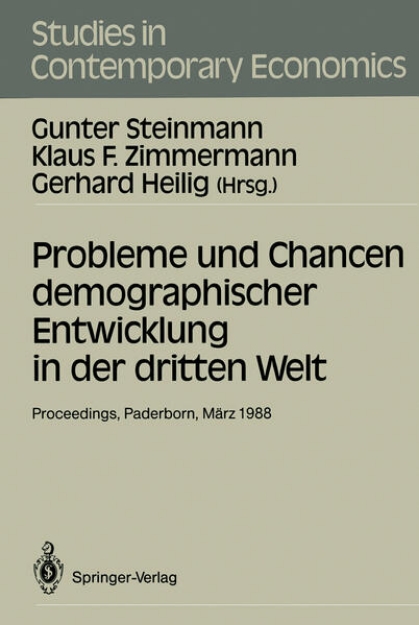 Bild von Probleme und Chancen demographischer Entwicklung in der dritten Welt (eBook)