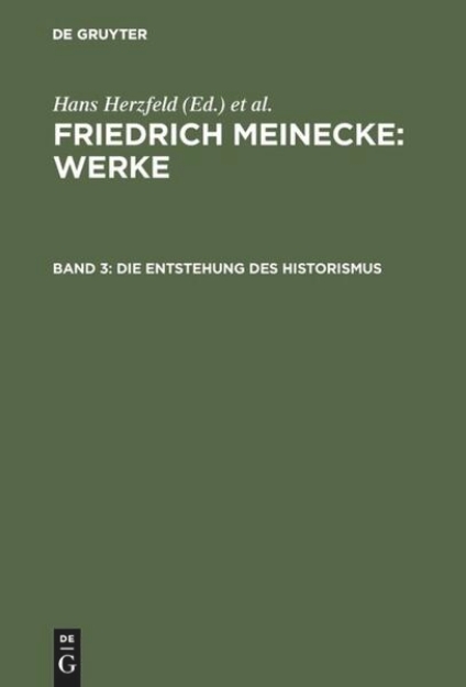 Bild von Die Entstehung des Historismus (eBook)