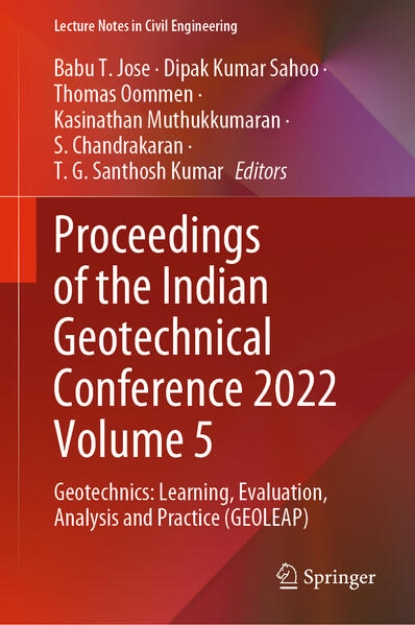 Bild zu Proceedings of the Indian Geotechnical Conference 2022 Volume 5 (eBook)