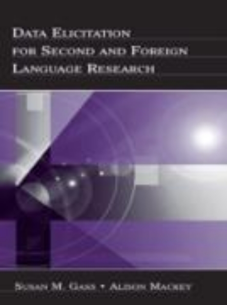 Bild von Data Elicitation for Second and Foreign Language Research (eBook)