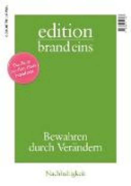 Bild zu edition brand eins: Nachhaltigkeit (eBook)