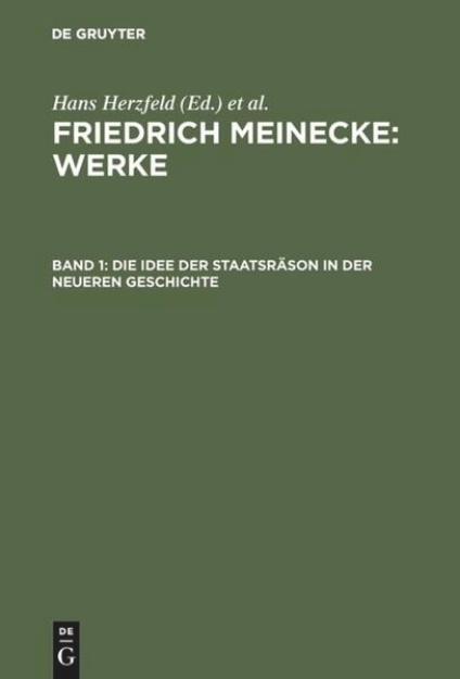 Bild von Die Idee der Staatsräson in der neueren Geschichte (eBook)