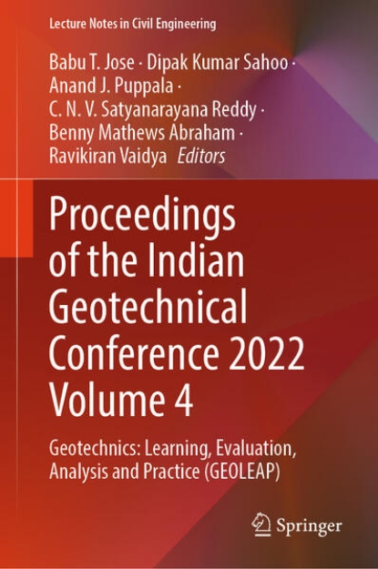 Bild von Proceedings of the Indian Geotechnical Conference 2022 Volume 4 (eBook)