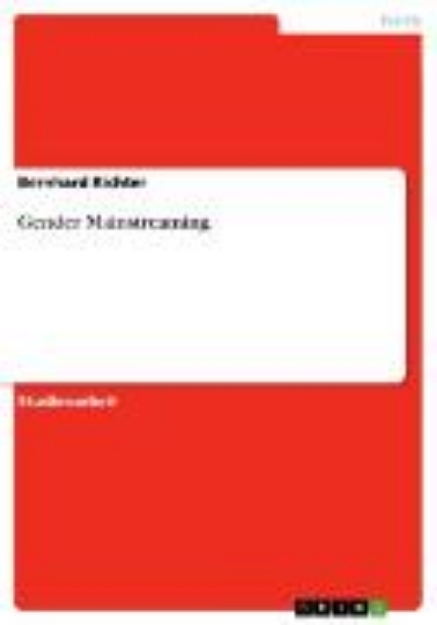 Bild von Gender Mainstreaming (eBook)