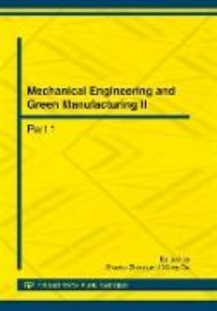 Bild zu Mechanical Engineering and Green Manufacturing II (eBook)