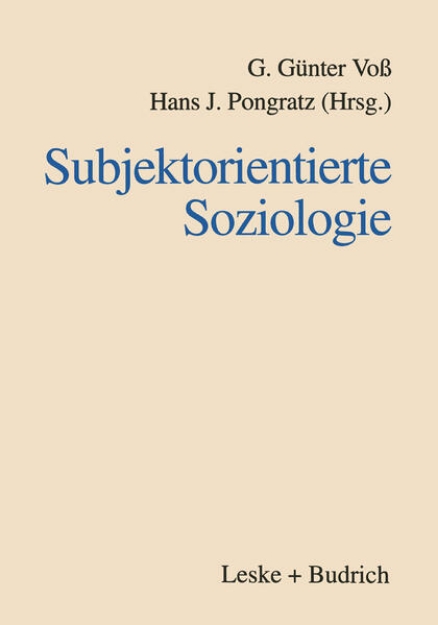 Bild von Subjektorientierte Soziologie