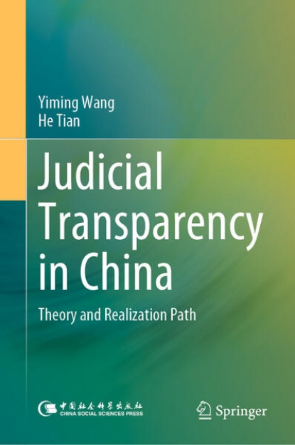 Bild von Judicial Transparency in China (eBook)