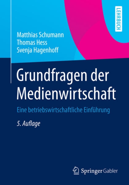 Bild von Grundfragen der Medienwirtschaft (eBook)