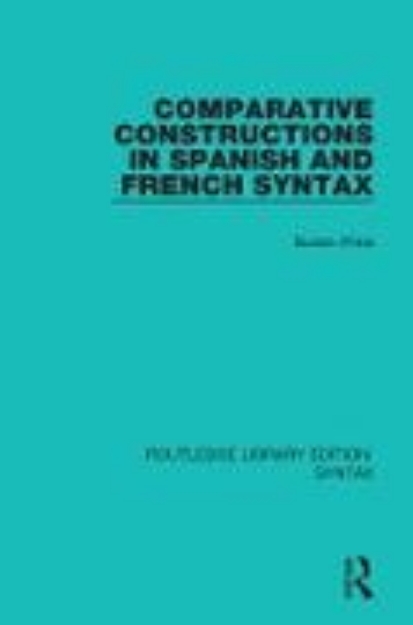 Bild von Comparative Constructions in Spanish and French Syntax (eBook)