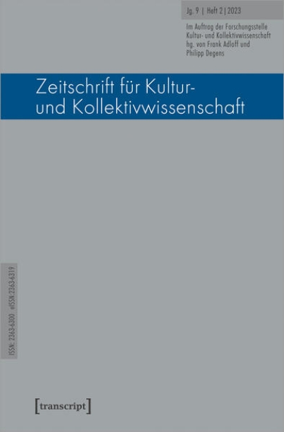 Bild von Zeitschrift für Kultur- und Kollektivwissenschaft (eBook)