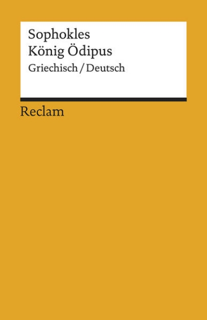 Bild von König Ödipus. Griechisch/Deutsch