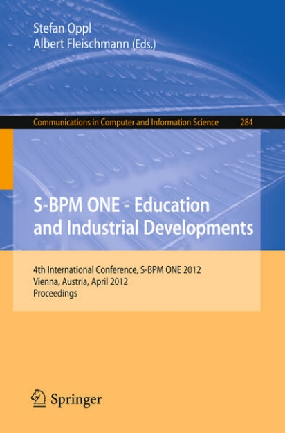 Bild von S-BPM ONE - Education and Industrial Developments (eBook)