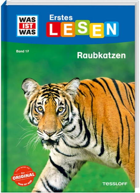 Bild von WAS IST WAS Erstes Lesen Band 17. Raubkatzen