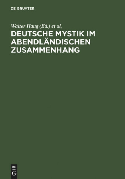 Bild von Deutsche Mystik im abendländischen Zusammenhang (eBook)