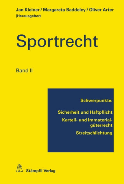 Bild von Sportrecht, Band II (eBook)