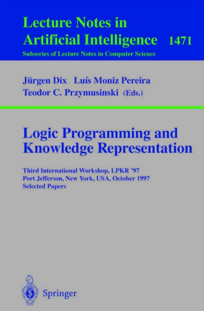 Bild von Logic Programming and Knowledge Representation (eBook)