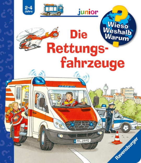 Bild von Wieso? Weshalb? Warum? junior, Band 23: Die Rettungsfahrzeuge