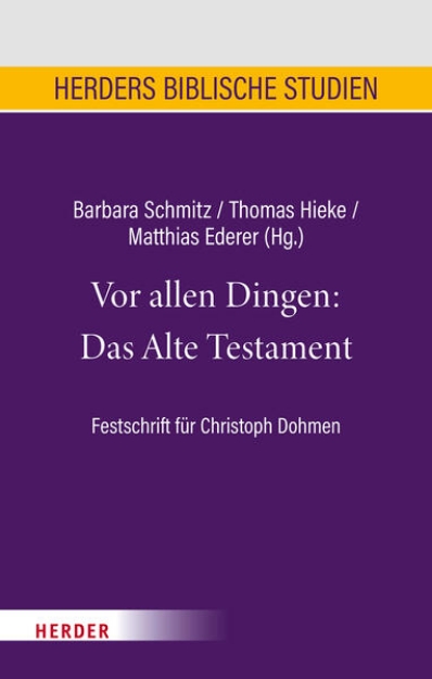 Bild von Vor allen Dingen: Das Alte Testament