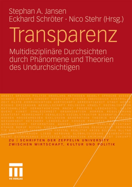 Bild von Transparenz (eBook)