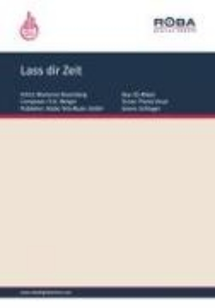 Bild von Lass dir Zeit (eBook)