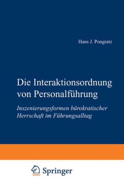 Bild von Die Interaktionsordnung von Personalführung (eBook)