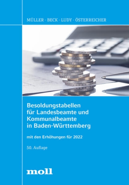 Bild von Besoldungstabellen für Landesbeamte und Kommunalbeamte in Baden-Württemberg (eBook)