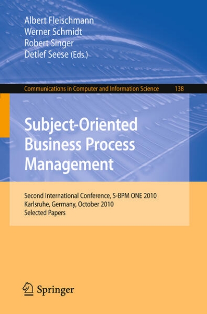 Bild von Subject-Oriented Business Process Management (eBook)