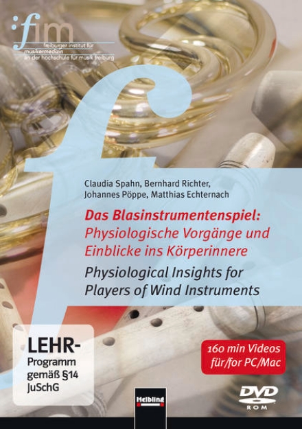 Bild zu Das Blasinstrumentenspiel: Physiologische Vorgänge und Einblicke ins Körperinnere. DVD