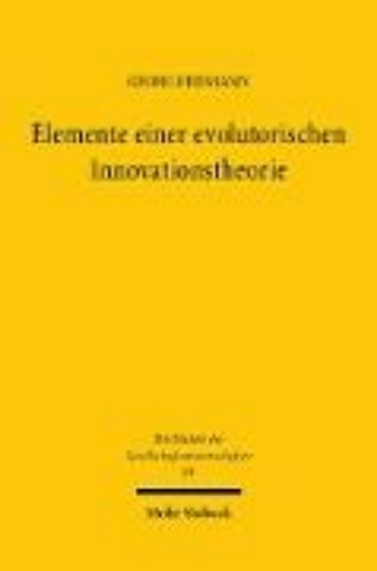 Bild von Elemente einer evolutorischen Innovationstheorie (eBook)